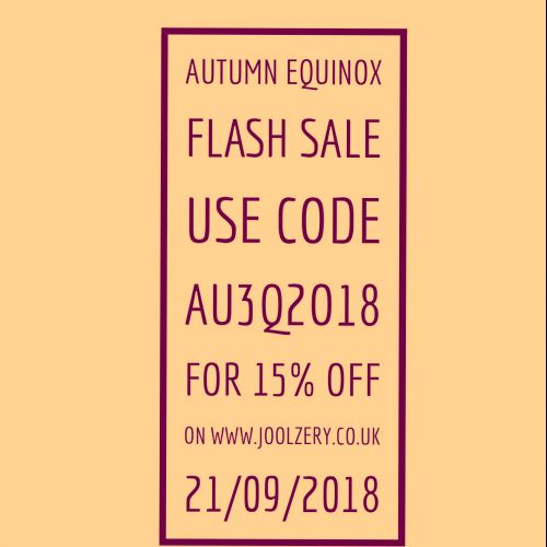 2018 Autumn Equinox Flash Sale Voucher Code